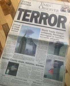 Editor’s corner: On devastating day, news was center stage